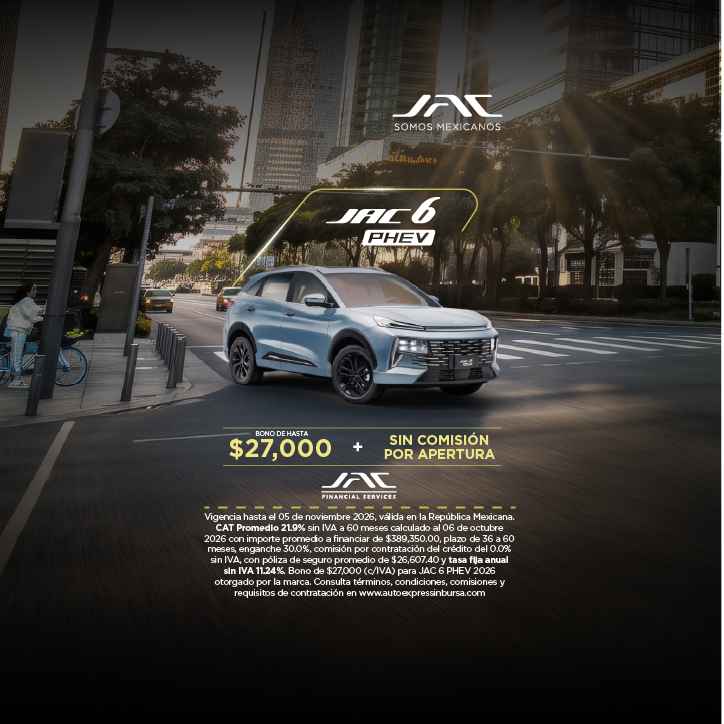 Banner movil JAC 6 PHEV 2026