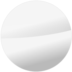 Icono de color de auto Artic White